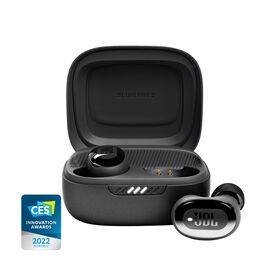JBL Live Free 2 TWS - Black - True wireless Noise Cancelling earbuds - Hero JBL Live Free 2 TWS - Black - True wireless Noise Cancelling earbuds - Hero